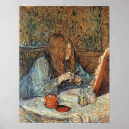 Póster Toulouse-Lautrec - Madame Poupoule En Su Dressin..