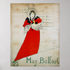 Póster Toulouse-Lautrec - May Belfort