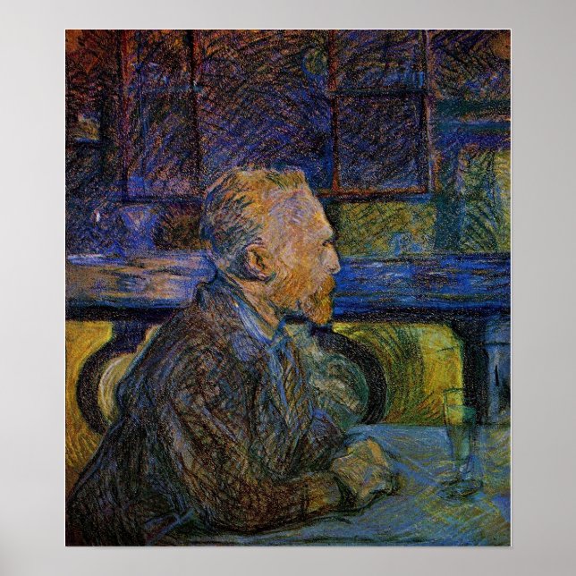 Póster Toulouse-Lautrec - Vincent Van Gogh 1887 (Frente)