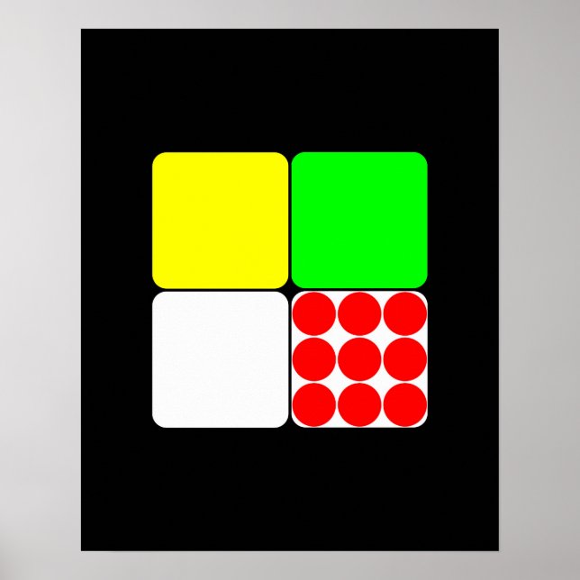 Póster Tour de France Jerseys 3 Black (Frente)