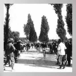 Póster Tour de Francia 1903 Primer paso en Bordeaux