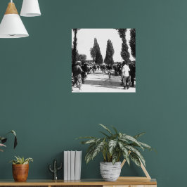 Póster Tour de Francia 1903 Primera Etapa Final en Burdeo