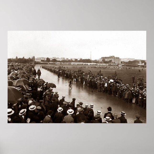 Póster Tour de Francia 1912 en el Parc des Princes (Frente)