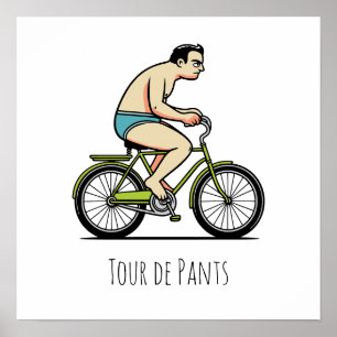 Póster Tour de pantalones