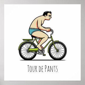 Póster Tour de pantalones
