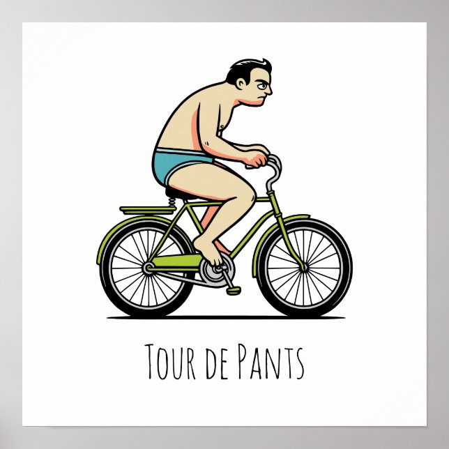Póster Tour de pantalones (Frente)