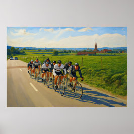 Póster Tour del Suroeste entre los profesionales de Huls