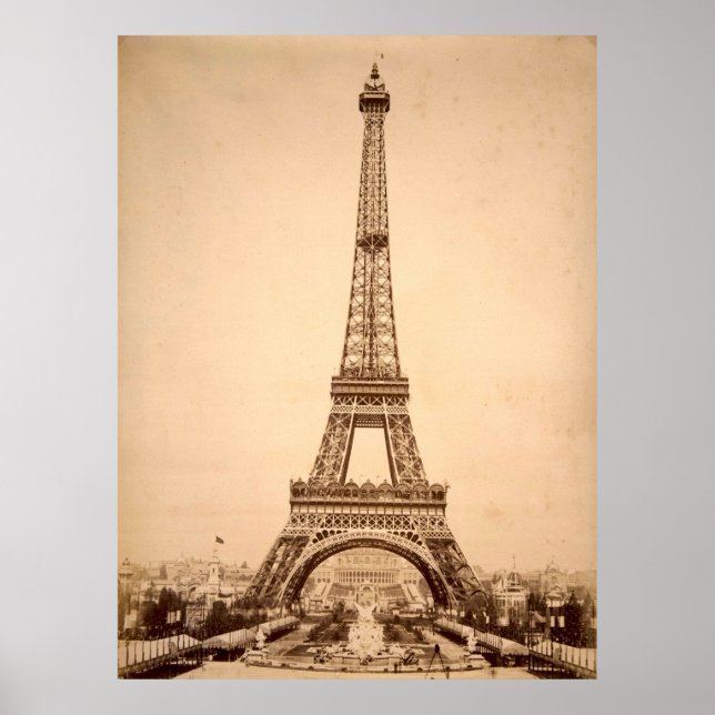 Póster Tour Eiffel (Frente)