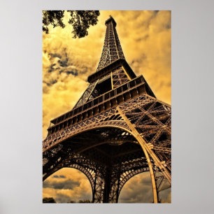 Póster Tour Eiffel París Poster Francia (Matte)