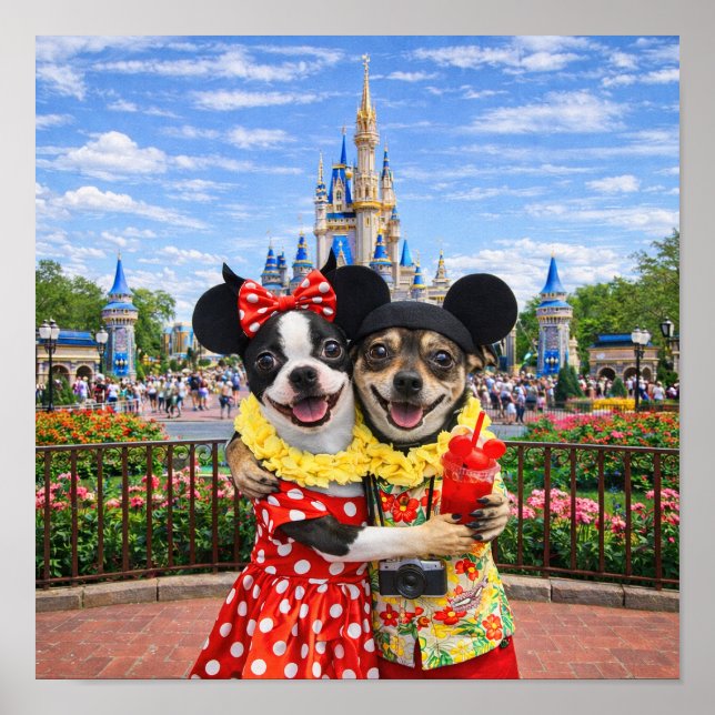 Póster "Tourists" (Frente)