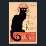 Póster Tournee du Chat Noir (1896)<br><div class="desc">Tournee du Chat Noir (1896) de Theophile Alexandre Steinlen,  dominio público ,  cat ,  art nouveau ,  chat noir ,  ilustraciones vintage ,  gato negro ,  vintage ,  tournee du chat noir</div>