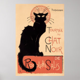 Póster Tournee du Chat Noir (1896)