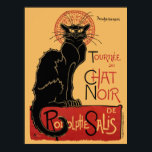 Póster Tournée du Chat Noir France Afiche de época V2<br><div class="desc">Poster publicitario de cabaret totalmente restaurado para la discoteca "The Black Cat" en París, Francia. Segunda versión con más contornos. Tenga en cuenta que nuestros posters son reproducciones de alta calidad basadas en escaneos profesionales de alta resolución de los originales. Nuestro proceso de retoque manual no implica el uso de...</div>