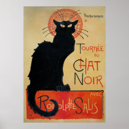 Póster Tournee du Chat Noir Theophile Steinlen