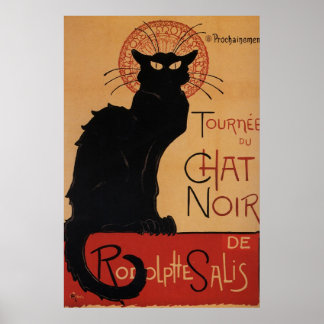 Póster Tournée du Chat Noir, Théophile Steinlen