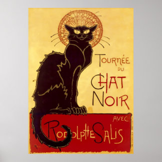 Póster Tournée du Chat Noir, Théophile Steinlen