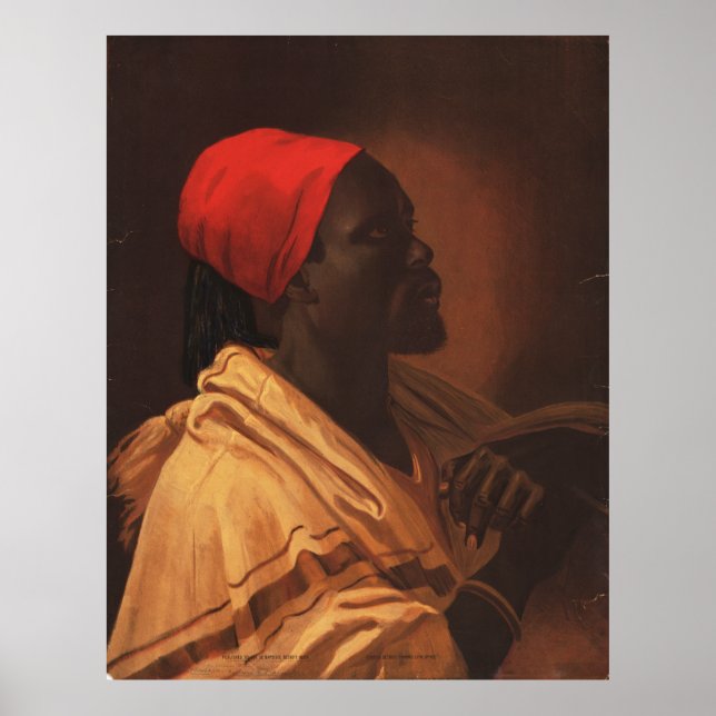 Póster Toussaint L'Ouverture de George DeBaptiste (1870) (Frente)