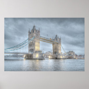 Póster Tower Bridge en Londres