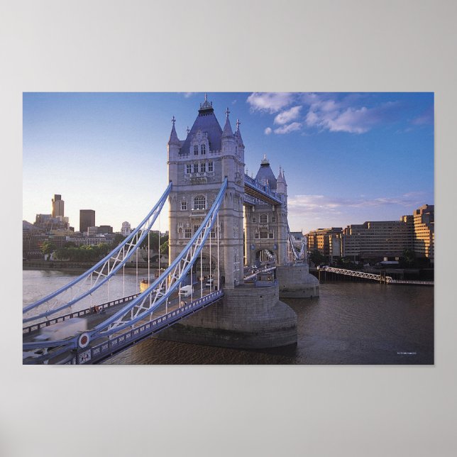 Póster Tower Bridge en Londres (Frente)