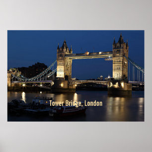 Póster Tower Bridge, Londres, Inglaterra