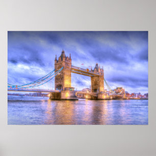 Póster Tower Bridge sin fronteras