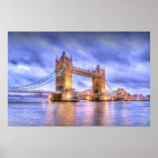Póster Tower Bridge sin fronteras (Frente)