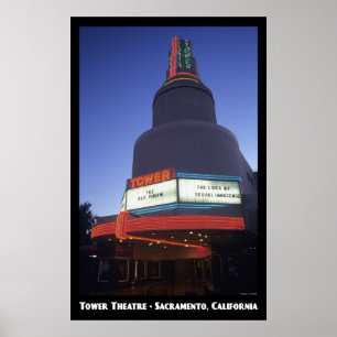 Póster Tower, Sacramento Poster