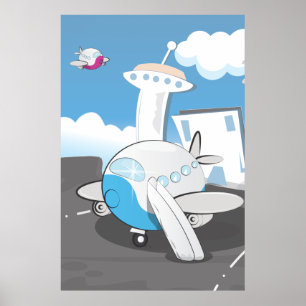 Póster Toy Airplanes