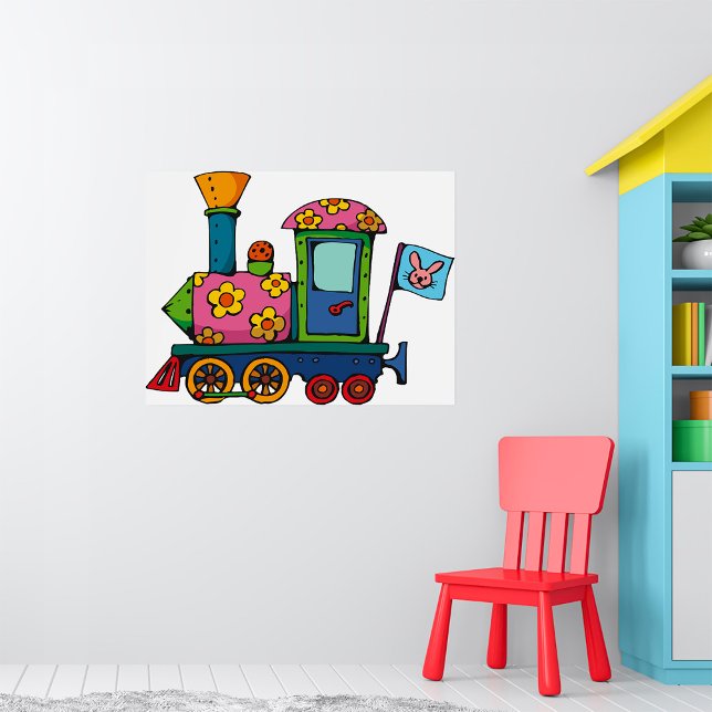 Póster Toy Flower Train (Subido por el creador)