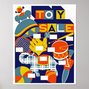 Póster Toy Sale