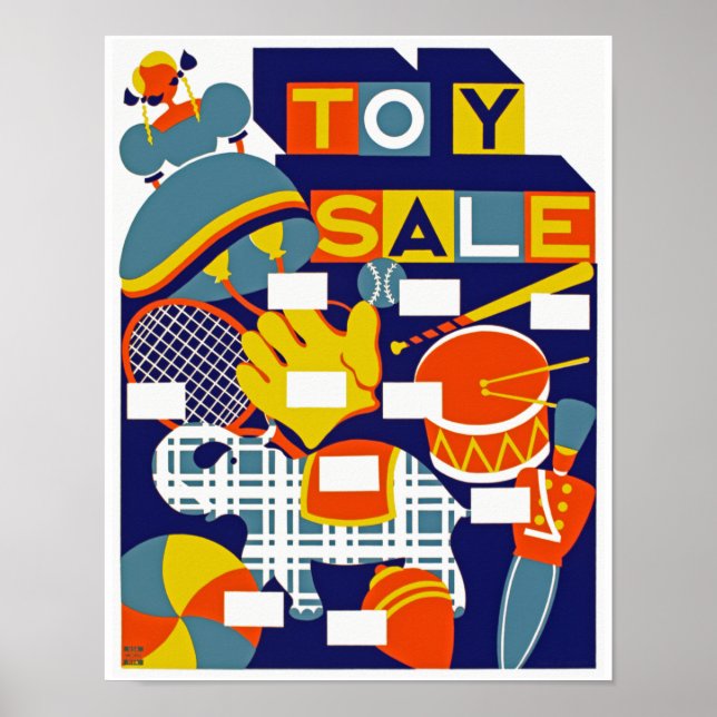 Póster Toy Sale (Frente)