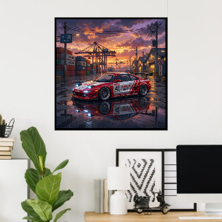 Póster Toyota MR2 GT