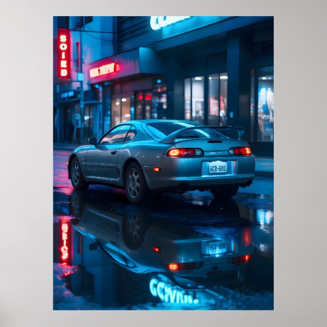 Póster Toyota Supra (Frente)