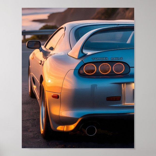 Póster Toyota Supra (Frente)