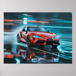 Póster Toyota Supra