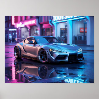 Póster Toyota Supra