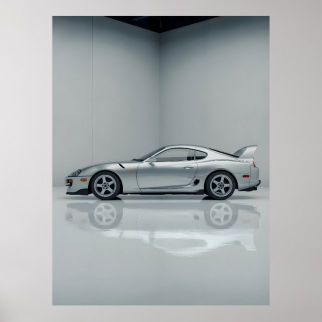 Póster Toyota Supra (Frente)