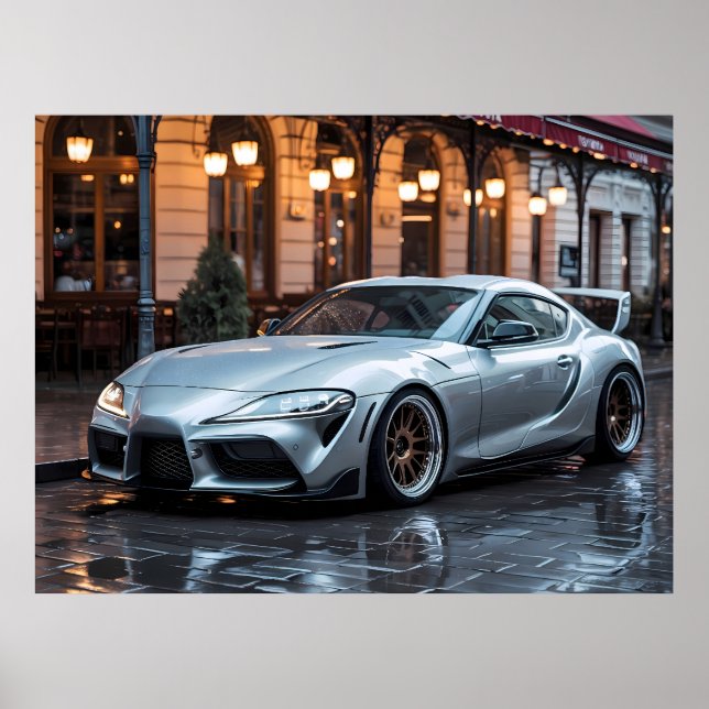 Póster Toyota Supra (Frente)