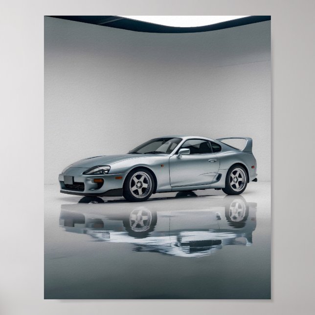 Póster Toyota Supra (Frente)