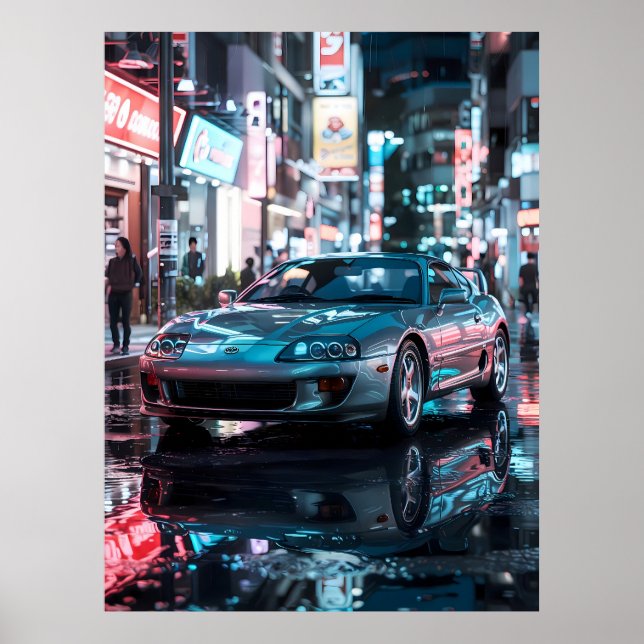 Póster Toyota Supra (Frente)