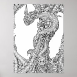 Póster Trabajador de Diddy Dragon