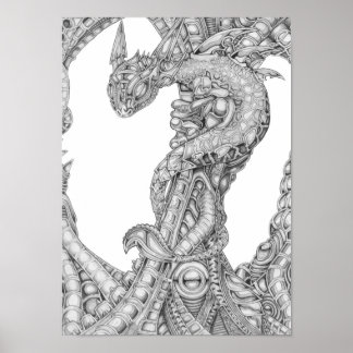 Póster Trabajador de Diddy Dragon