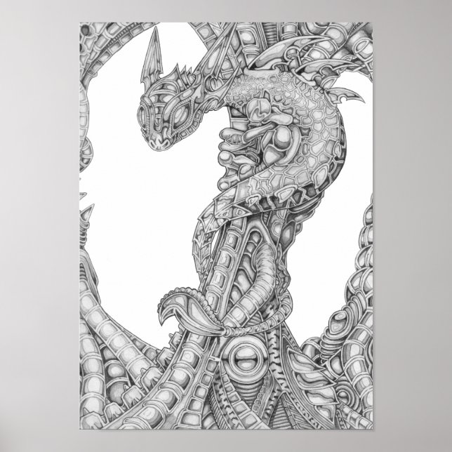 Póster Trabajador de Diddy Dragon (Frente)