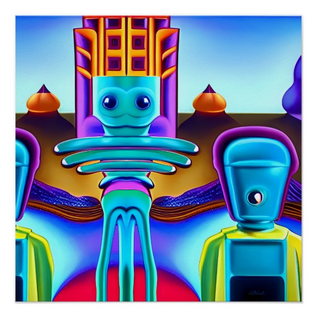 Póster Trabajador de sueños (Anverso)