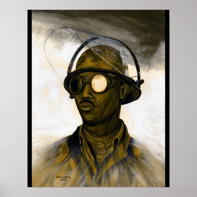 Póster Trabajador del acero (Frente)
