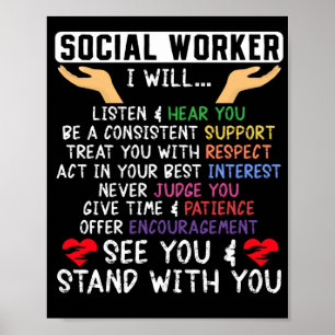 Póster Trabajador Social Trabajador Social... Escucharé