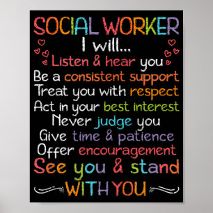 Póster Trabajador Social Trabajador Social... Escucharé