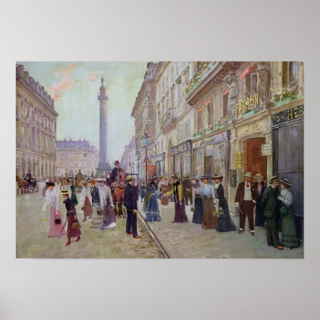 Póster Trabajadores abandonando el Maison Paquin (Frente)