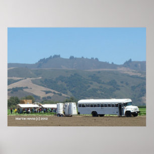 Póster Trabajadores migrantes de Monterey