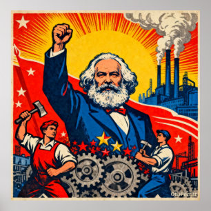 PÓSTER TRABAJADORES UNIDOS